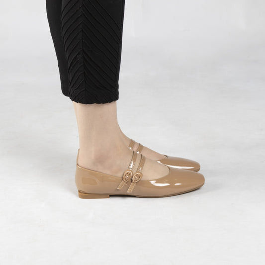 Ballerine Vernis - Nude / AS60