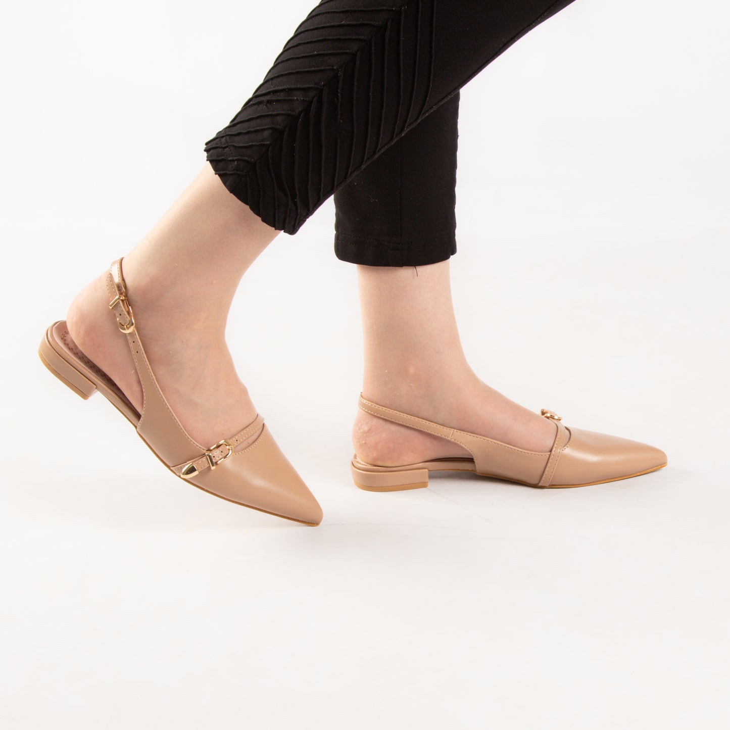 Escarpin - simili cuir - Khaki / AS25