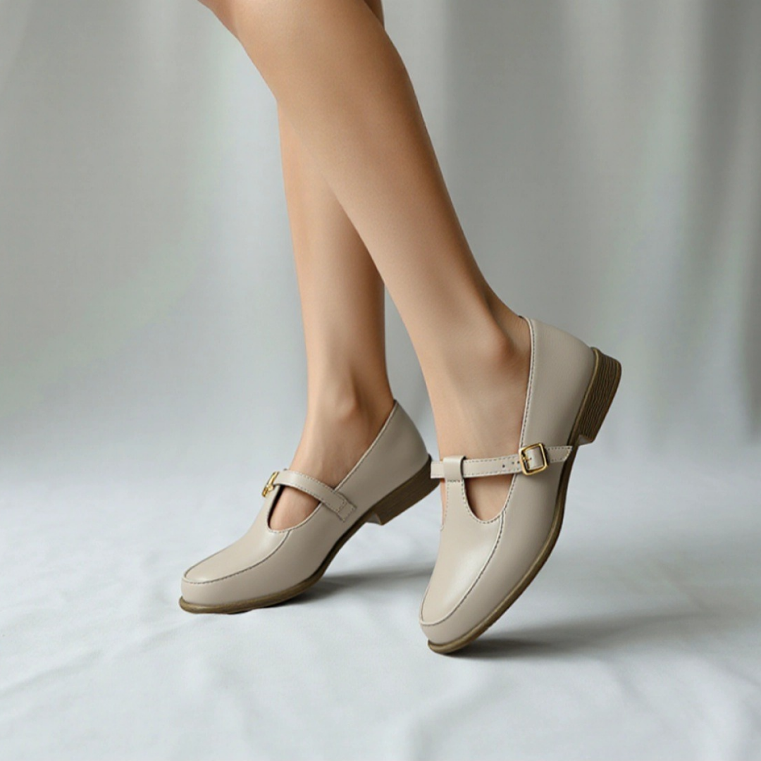 Mocassin à bride - Kaki / AS118