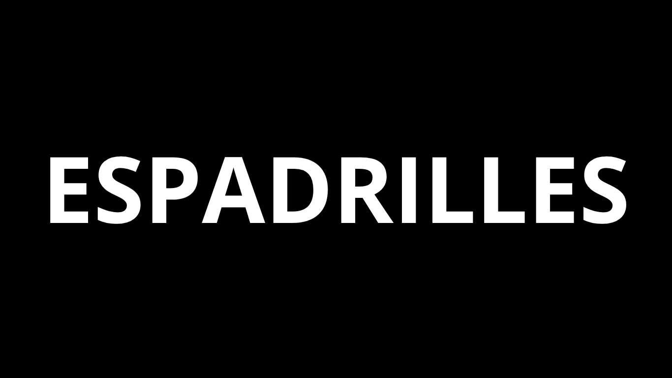 Espadrilles