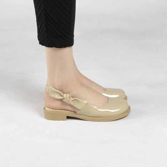 Ballerine Vernis - Kaki / AL-3