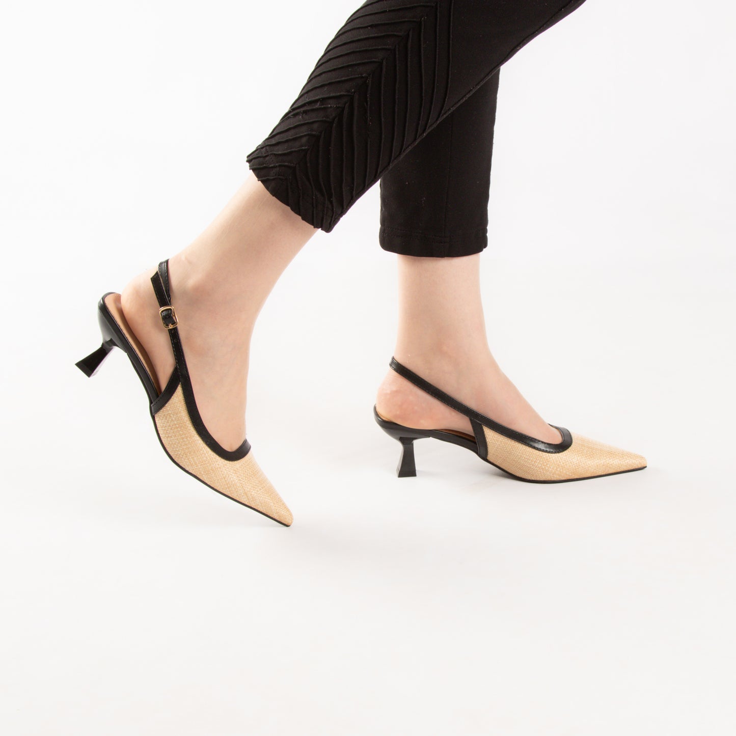 Escarpin SlingBack - Noir / AS02