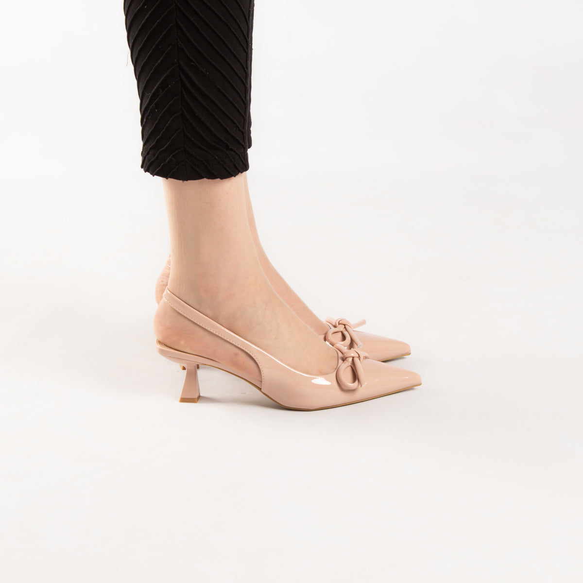Escarpin - slingback - nude / ref : AS10