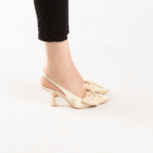 Escarpin A Talon Aiguille - Gold / AS06
