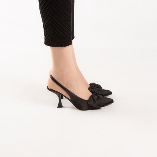 Escarpin A Talon Aiguille - Noir / AS07