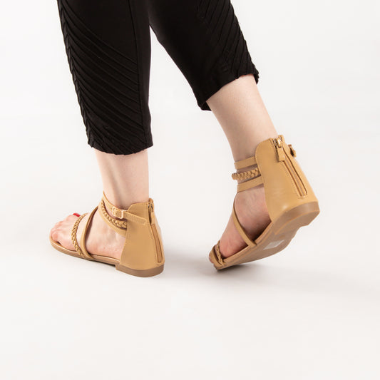 Sandale - simili cuir - Yellow / AS93