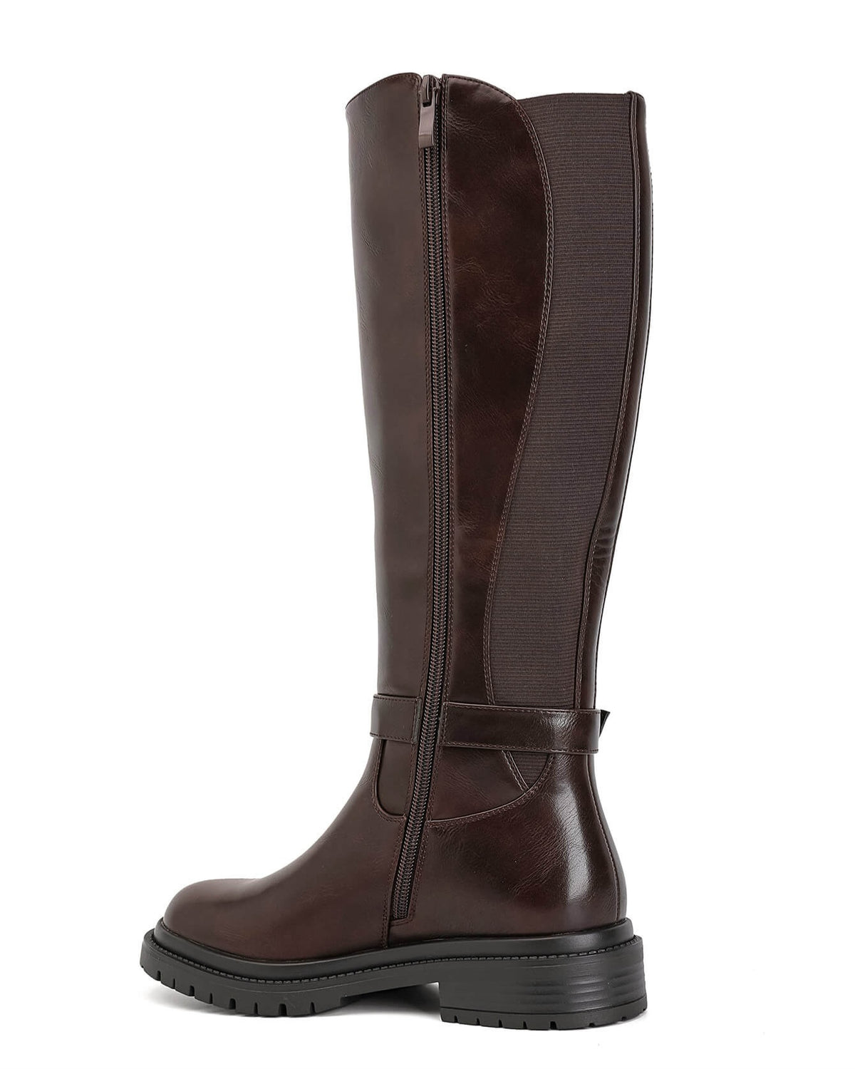 Cavalière - simili cuir - brown / Réf. AS217