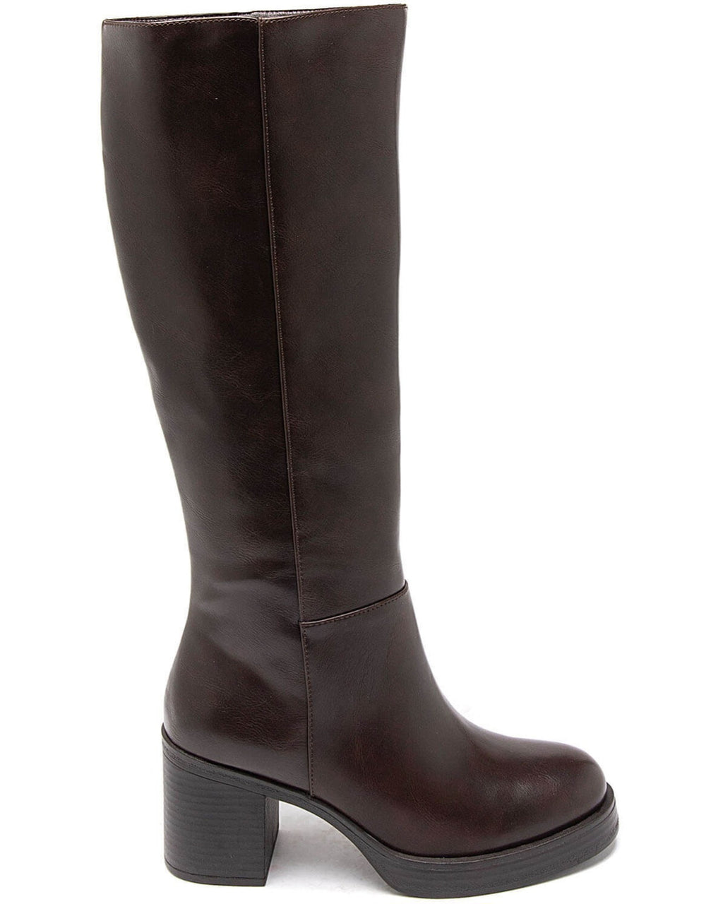 Cavalière - simili cuir - brown / Réf. AS198