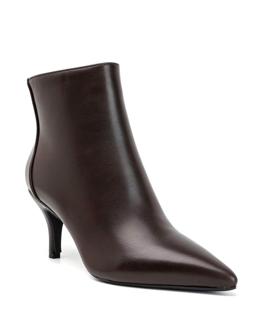 Bottine - simili cuir - brown / Réf. AS206