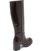 Cavalière - simili cuir - brown / Réf. AS198