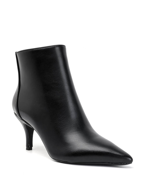 Bottine - simili cuir - noir / Réf. AS207