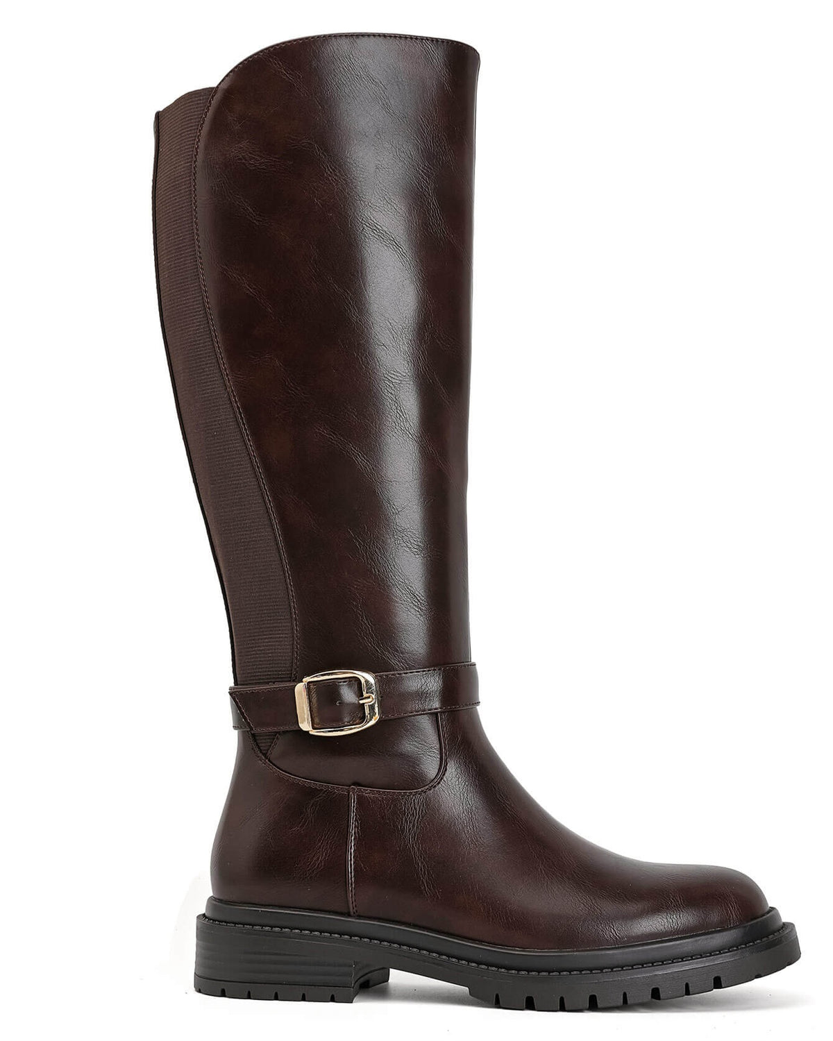 Cavalière - simili cuir - brown / Réf. AS217