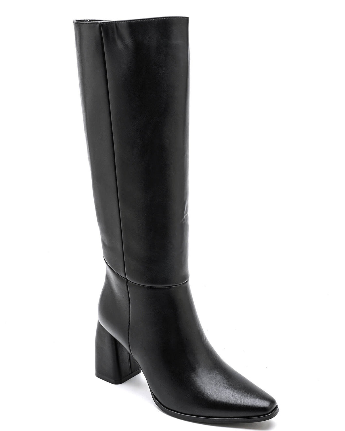 Cavalière - simili cuir - noir / Réf. AS218