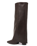 Cavalière - simili cuir - brown / Réf. AS192